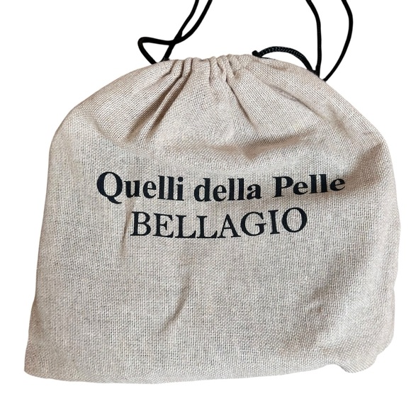 Quelli Della Pelle Handmade Brown Leather Belt Laughing Buddha Bellagio Italy XL - Picture 10 of 10